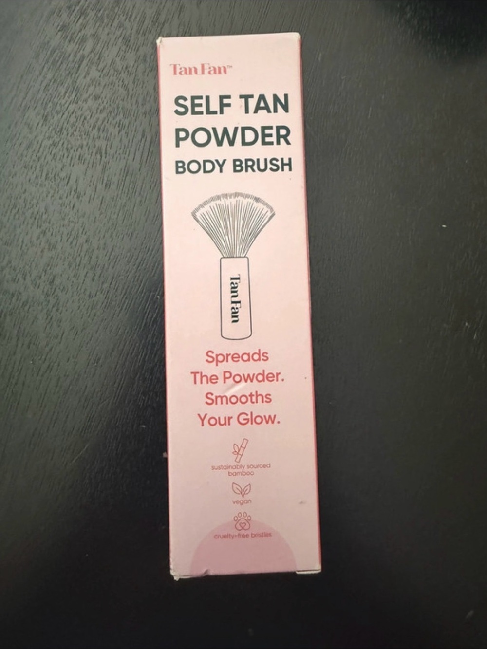 Self Tan Powder Body Brush - Pink